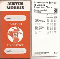 Austin Morris Passport to Service AKD 7744