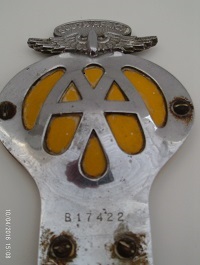 South African AA Badge