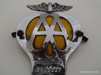 AA Badge 1945 to mid 50's