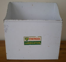 BP Energol oil bottle dispenser