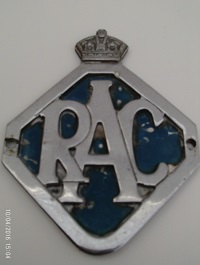 1946 RAC Badge