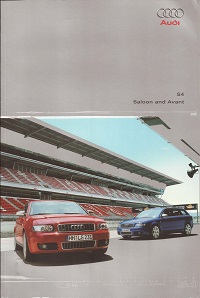 Audi S4 Saloon Avant Brochure