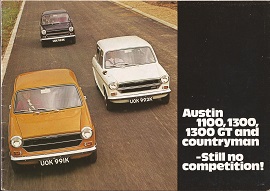 Austin 1100 / 1300 Brochure Publication No.2850