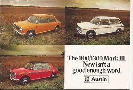 Austin 1100 Mark3 Brochure