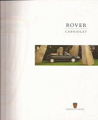 Rover Cabriolet Brochure
