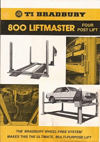 Liftmaster 800 Four Post Lift Brochure