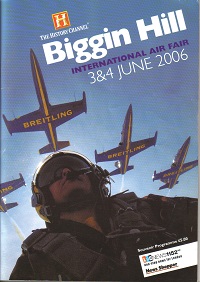 Biggin Hill Air Fair 2006 Programme of events