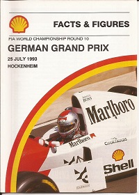 German Grand Prix Facts and Figures 1993