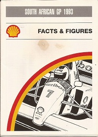 FIA South African Grand Prix Facts & Figures 1993