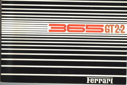 Ferrari 365 GT 2+2 Spare Parts Catalogue Cat. No.26/68