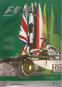 F1 British Grand Prix Programme 2000