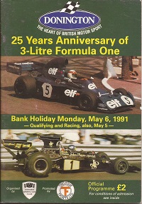 Donnington 25th Anniversary of F1 Programme