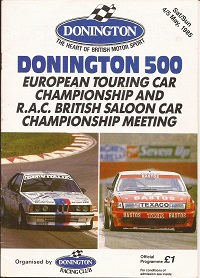1985 Touring Car Programme